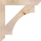 Ekena Millwork Westlake Slat Smooth Bracket, Douglas Fir, 3 1/2"W x 30"D x 30"H BKT04X30X30WTL06SDF - alternate 4